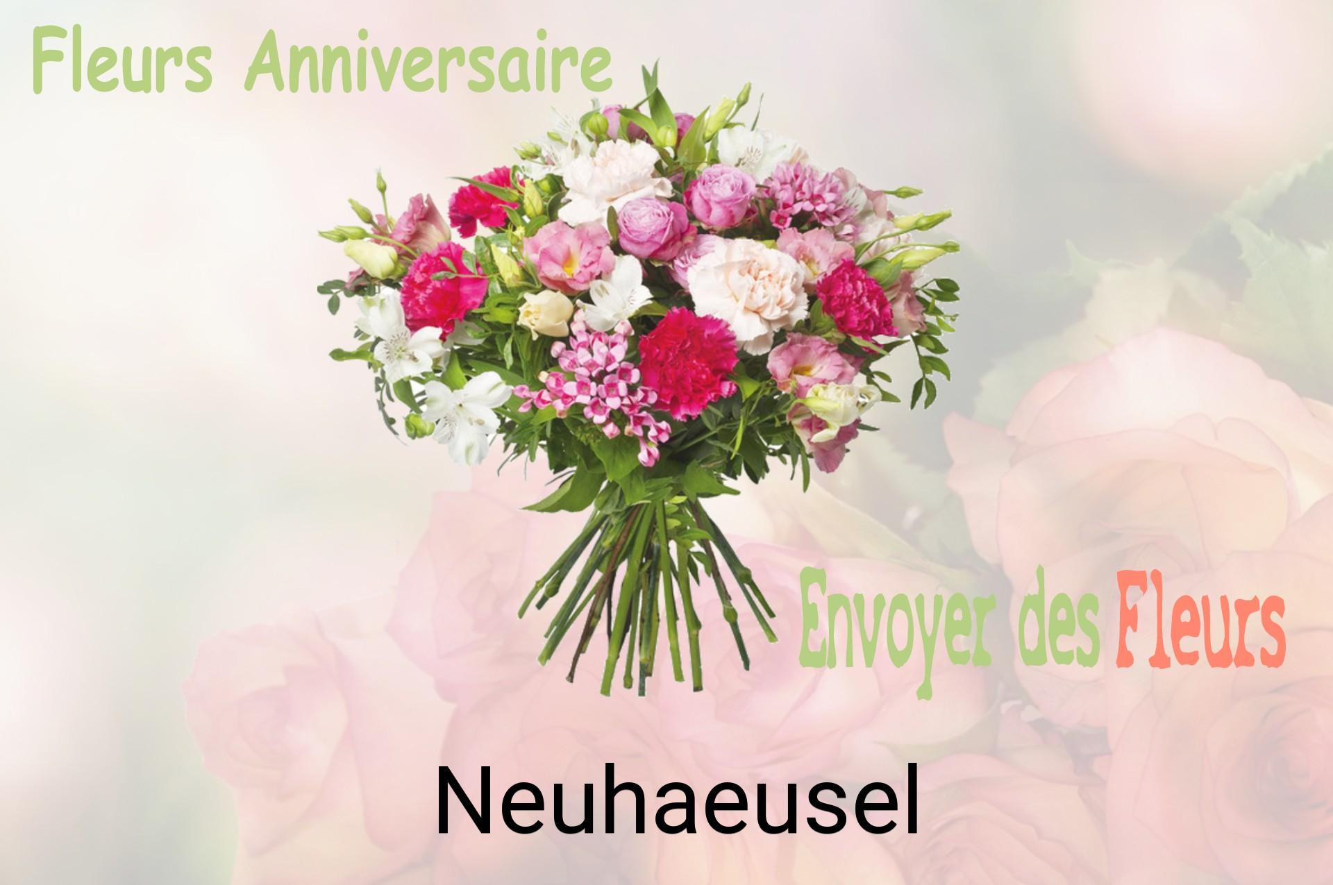 Bouquet de fleurs d’anniversaire livré à Neuhaeusel