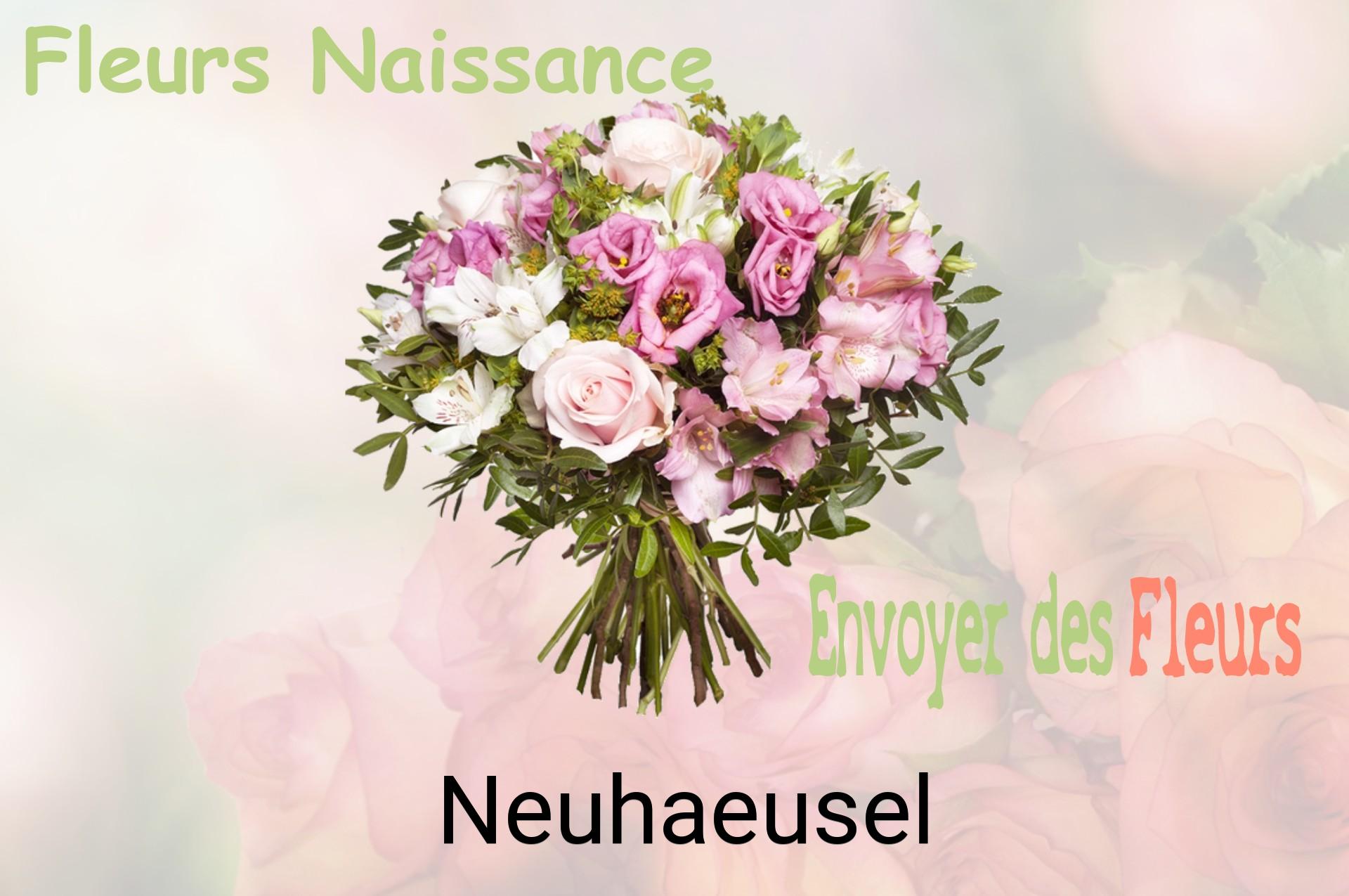 Bouquet de fleurs de naissance livré à Neuhaeusel